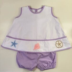 TBBC Lavender Shells Set 2T